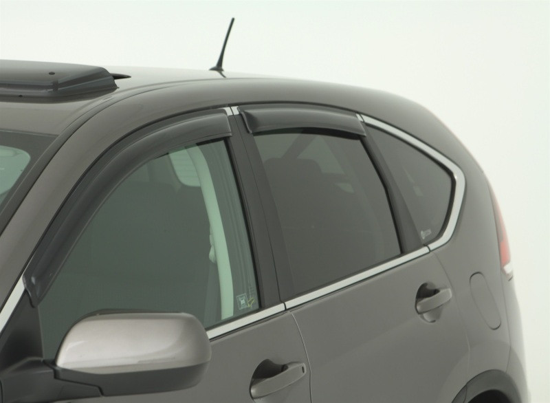AVS 12-16 Honda CR-V Ventvisor Outside Mount Window Deflectors 4pc - Smoke - 94485