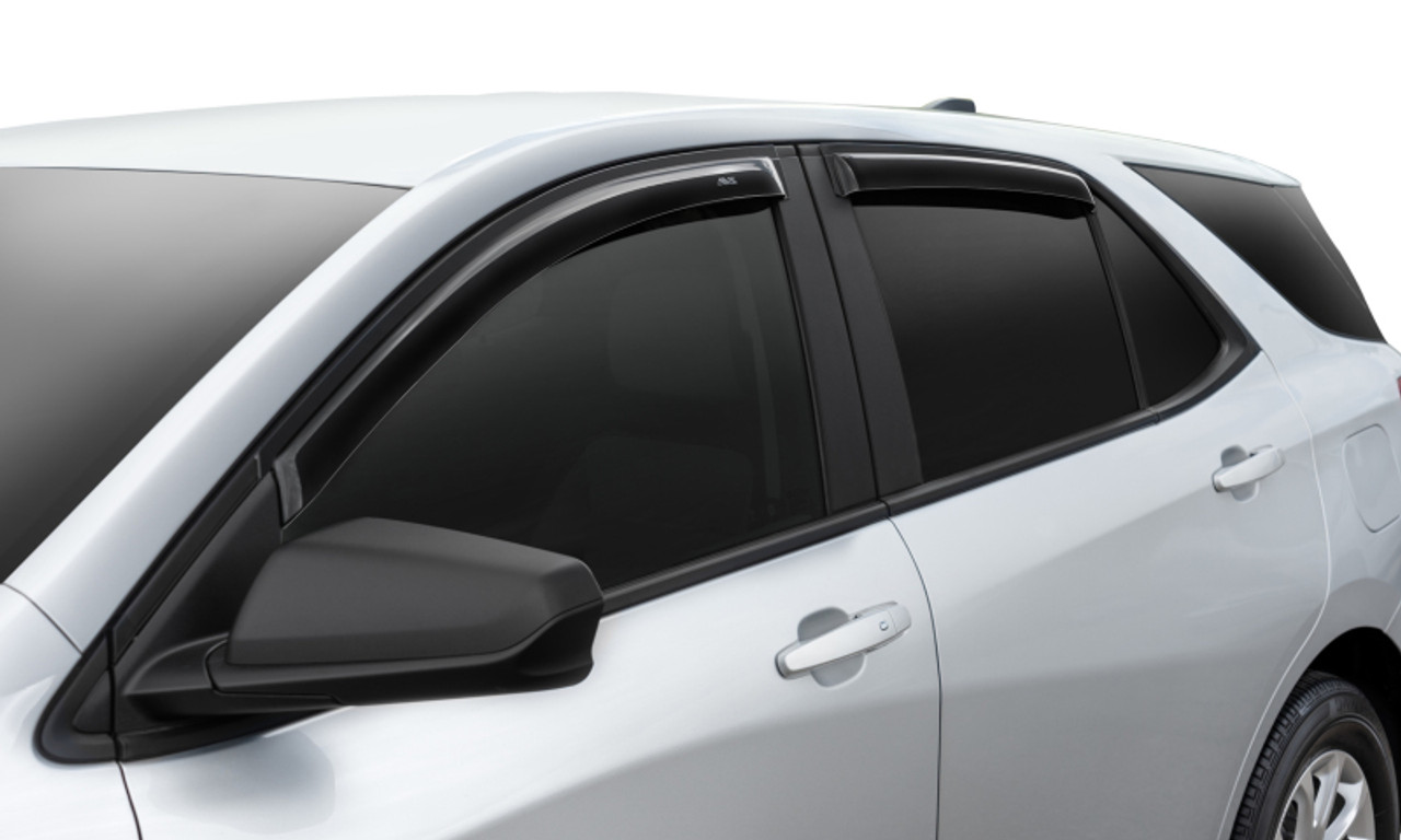 AVS 2018 Chevy Equinox Ventvisor Outside Mount Window Deflectors 4pc - Smoke - 94634