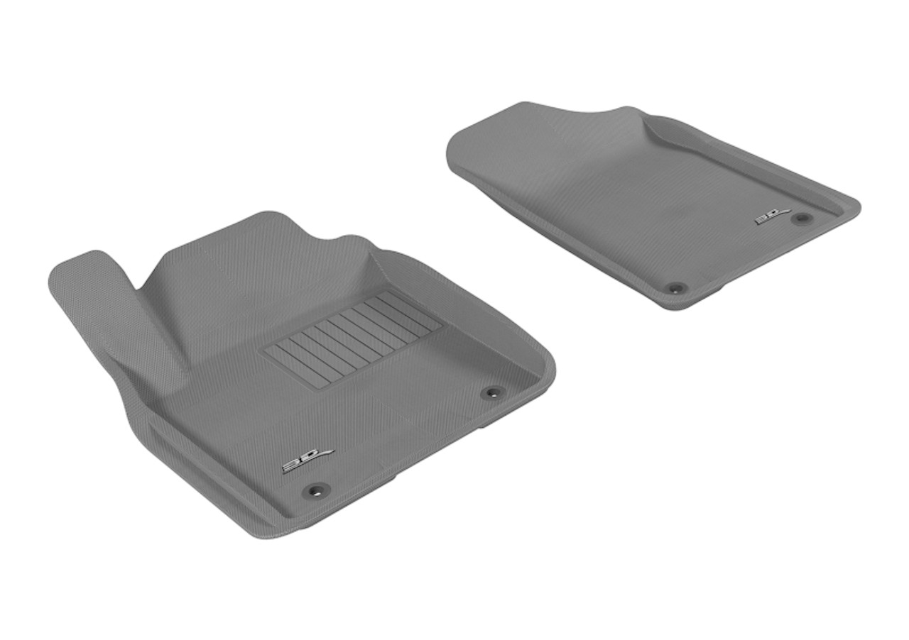 3D MAXpider 2011-2020 Infiniti QX80/QX56 Kagu 1st Row Floormat - Gray - L1IN01611501