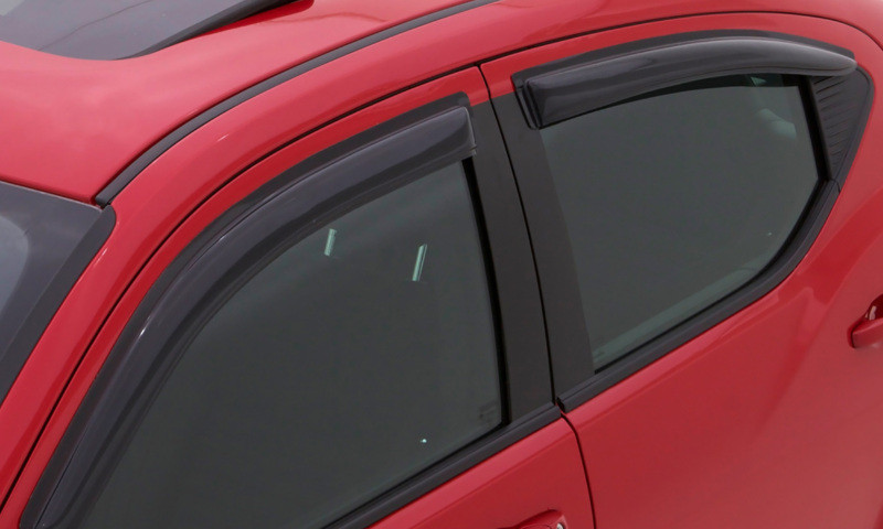 AVS 20-22 Toyota Corolla (Excl. Hatchback) Ventvisor Outside Mount Window Deflectors 4pc - Smoke - 94718