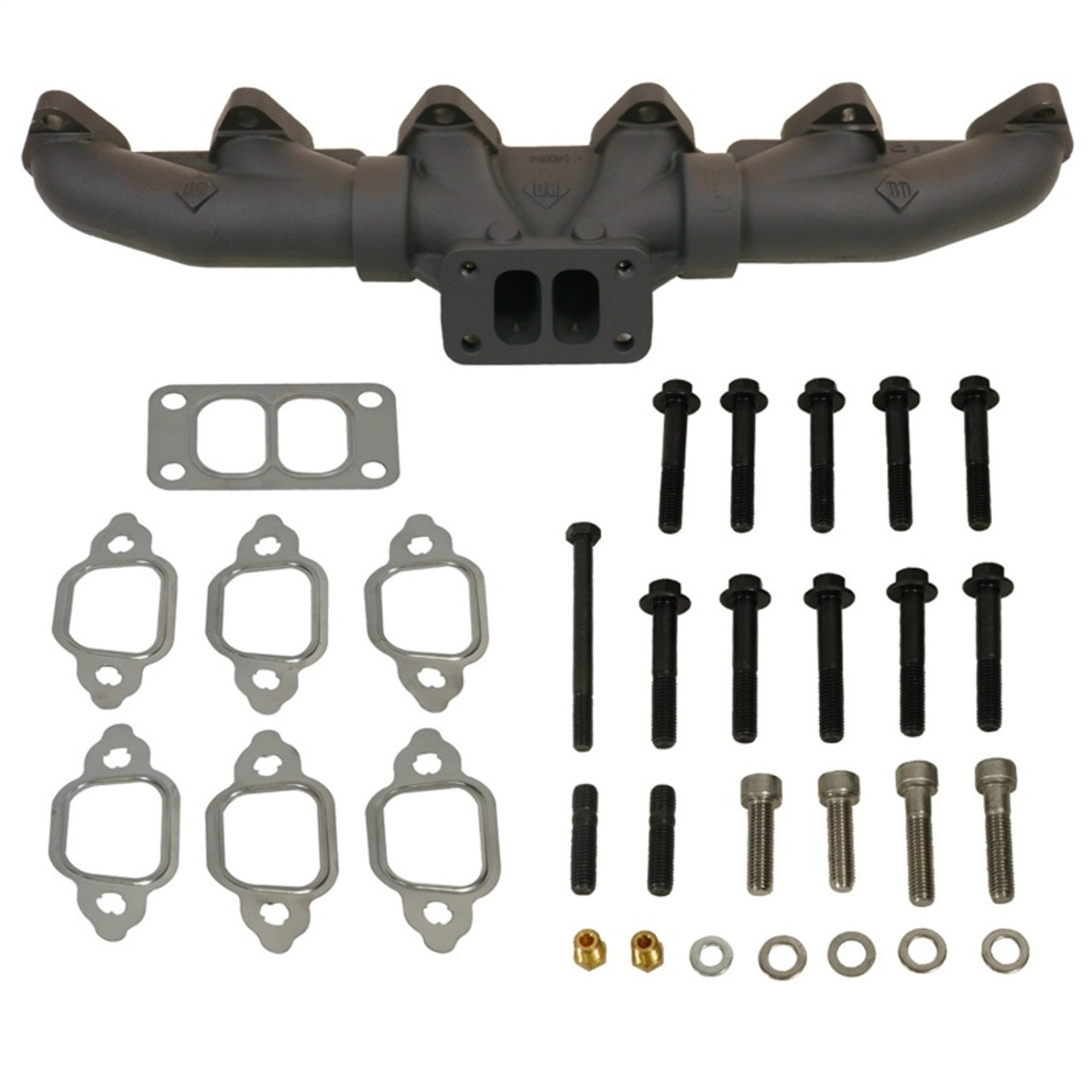 BD Diesel 88-98 Dodge 5.9L 12-Valve Cummins Pulse Exhaust Manifold Kit - 1046048