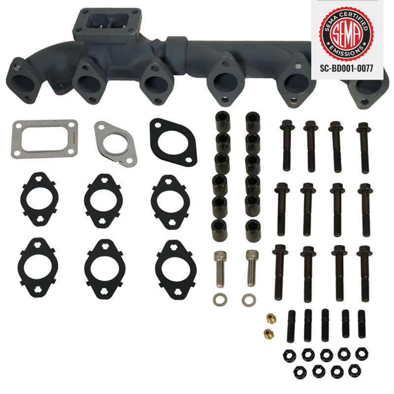 BD Diesel 07.5-12 Dodge 3500/4500/5500 Cab & Chassis 6.7L Cummins Exhaust Manifold Kit - 1046067