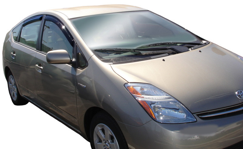 AVS 06-09 Toyota Prius Ventvisor Outside Mount Window Deflectors 4pc - Smoke - 94963