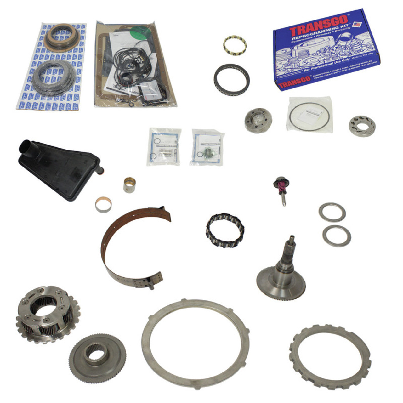 BD Diesel Built-It Trans Kit 1995-1997 Ford E4OD Stage 4 Master Rebuild Kit - 4wd Only - 1062114-4