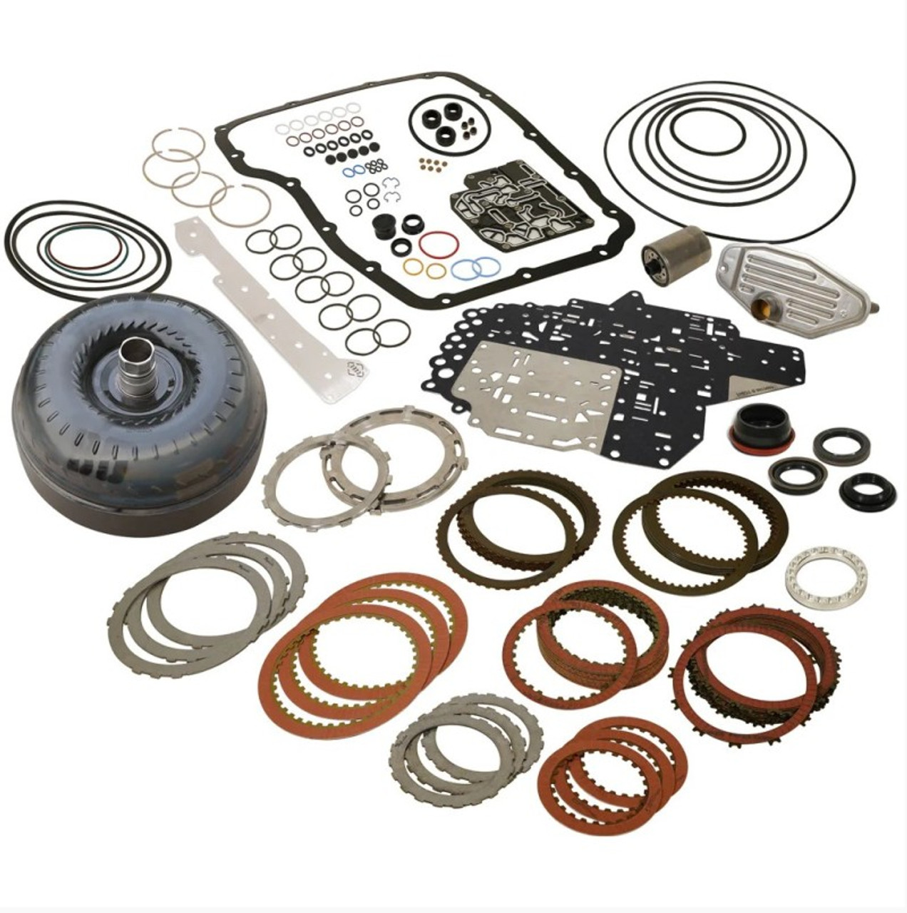 BD Diesel 07.5-18 Dodge Cummins Transmission & Converter Stage 2 Package Built-it kit 68RFE - 1063022