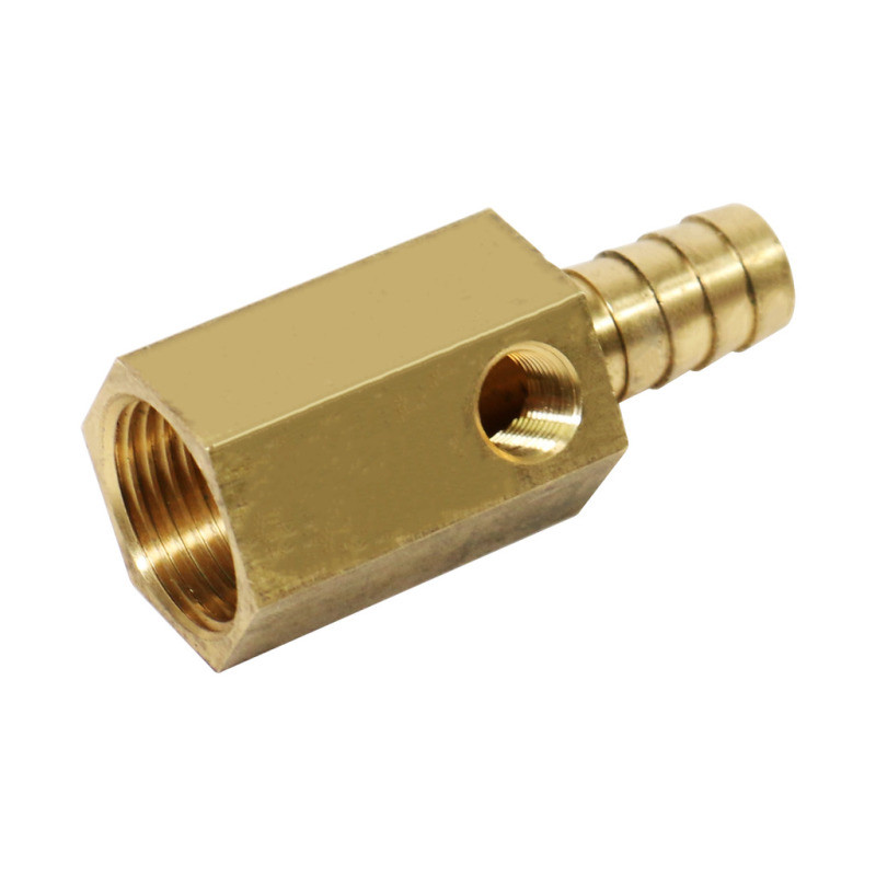 BD Diesel Xtrude Trans Cooler Temperature Adapter (1300620/1300621) - 10 JICM x 1/2 Barb - 1400142