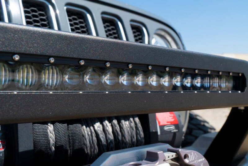 Body Armor 4x4 18in Single Row Blackout LED Light Bar - 50020