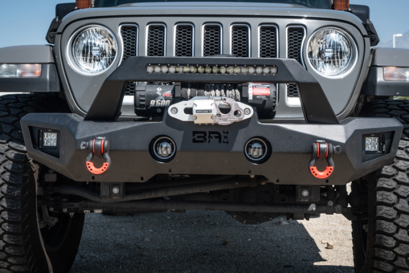 Body Armor 4x4 18in Single Row Blackout LED Light Bar - 50020