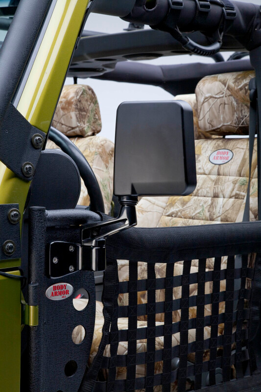Body Armor 4x4 Mirror Set For Trail Doors - 5126