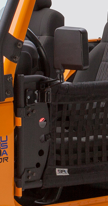 Body Armor 4x4 Mirror Set For Trail Doors - 5126