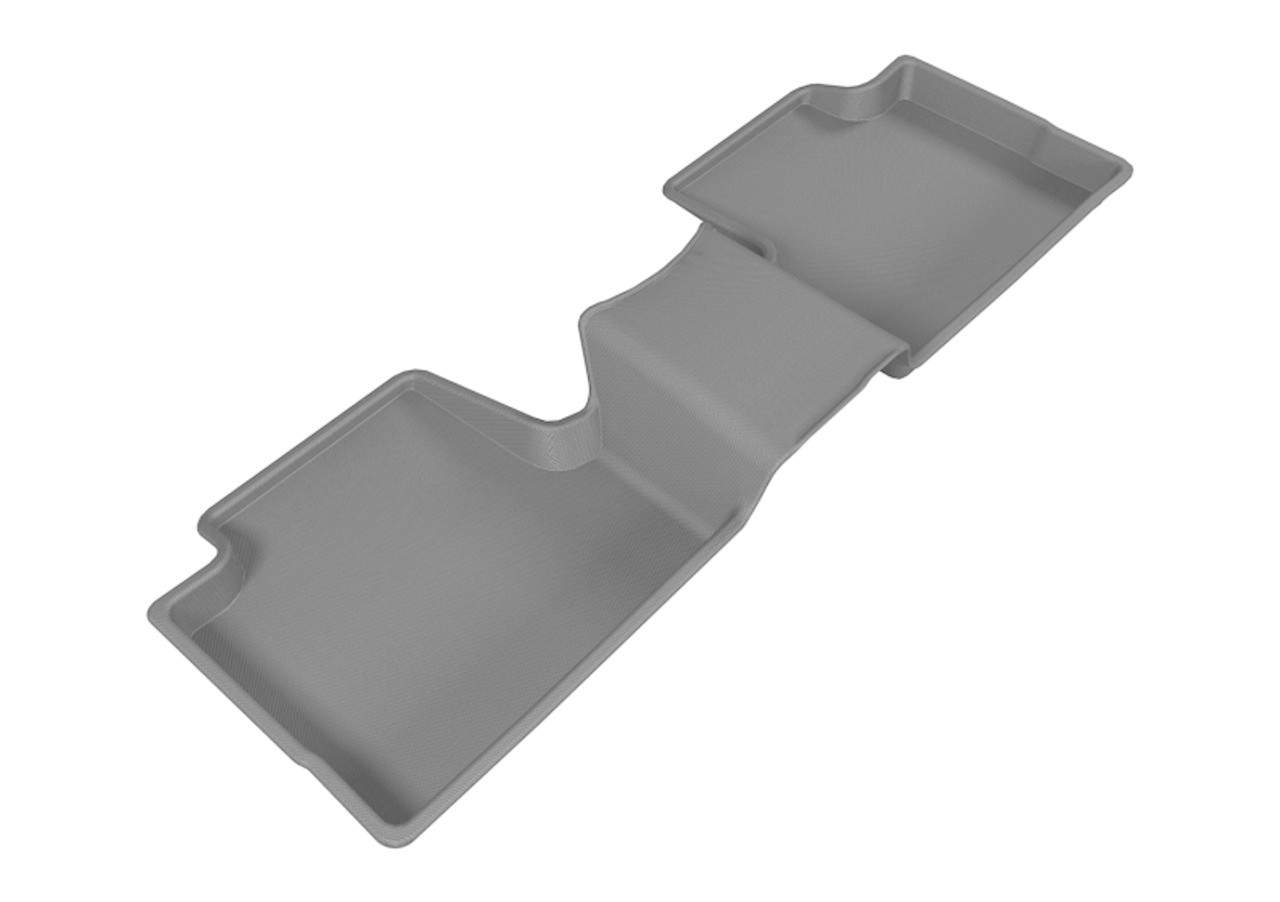 3D MAXpider 2014-2020 Jeep Cherokee Kagu 2nd Row Floormats - Gray - L1JP01021501