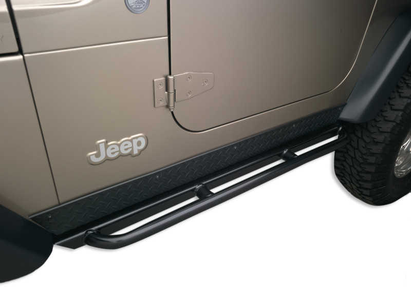 Body Armor 4x4 97-06 Jeep Wrangler TJ Rockcrawler Side Steps - TJ-4121
