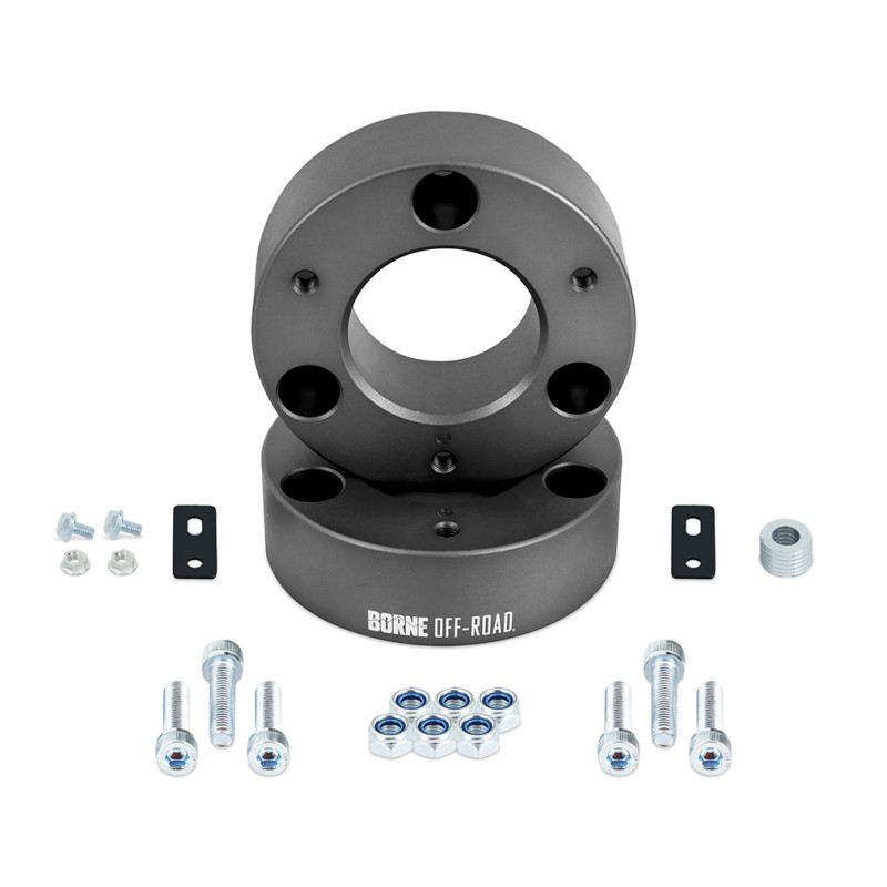 Borne Off-Road 2007-2019 Chevy/GMC Truck 1500 Leveling Kit Front 3 Inch - BNLK-SIL-07-F3