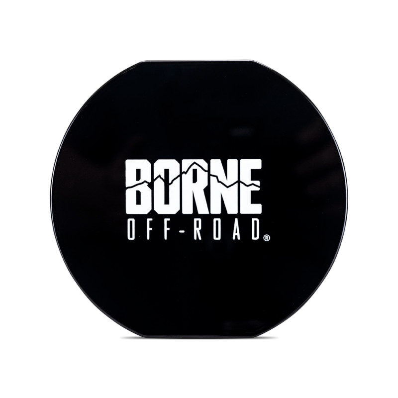 Borne Off-Road 7in Round Light Cover Black - BNLT-COV-RD7BK