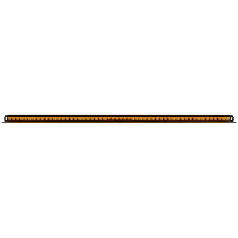 Borne Off-Road Light Bar Cover Single Row 50in Amber - BNLT-COV-SS50YL