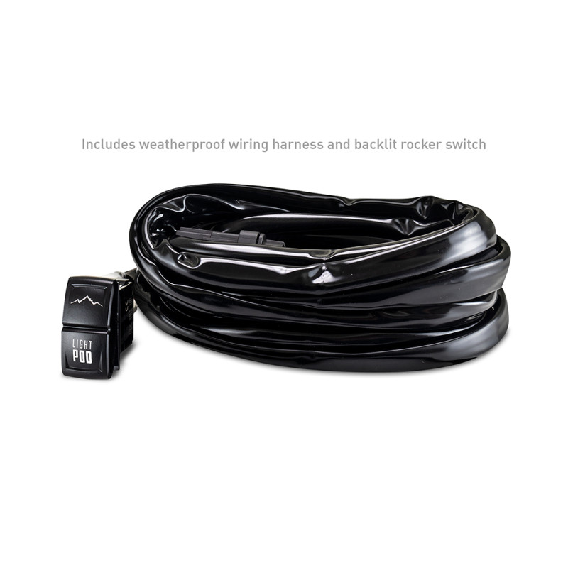 Borne Off-Road Light Pods (Kit of 2) 3x3 Flood - BNLT-LP33-2F