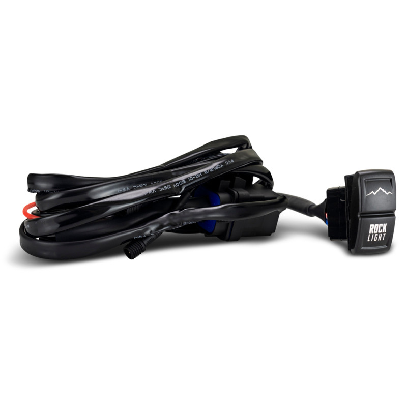 Borne Off-Road Rock Light (Kit of 4) Short Harness - BNLT-RL-4A