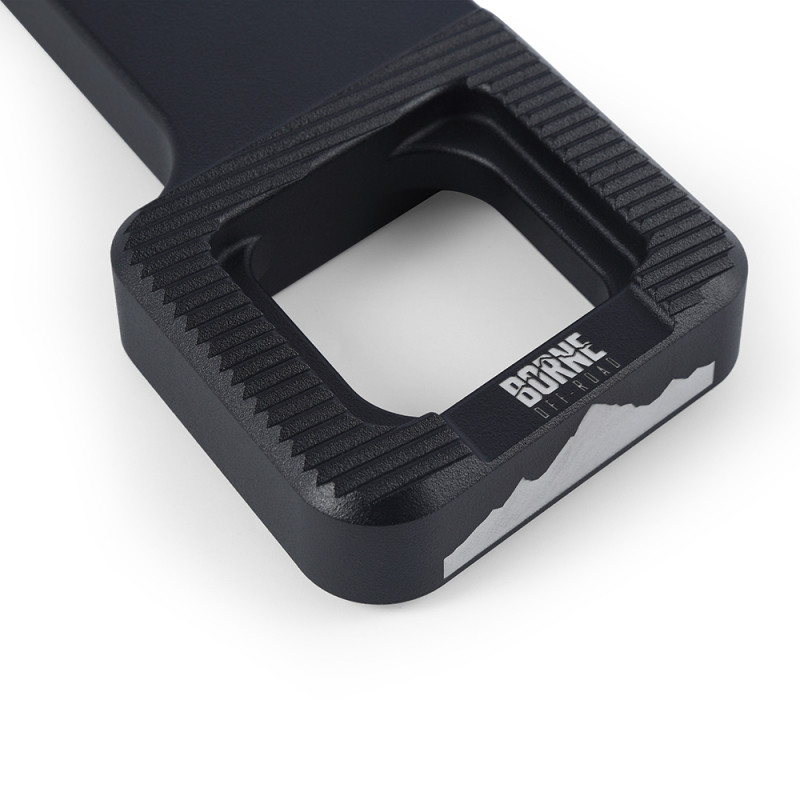 Borne Off-Road 2017+ Ford Raptor / 2009+ Ford F150 Borne Off-Road Billet Tow Hooks - Black - BNTH-F150-17BK