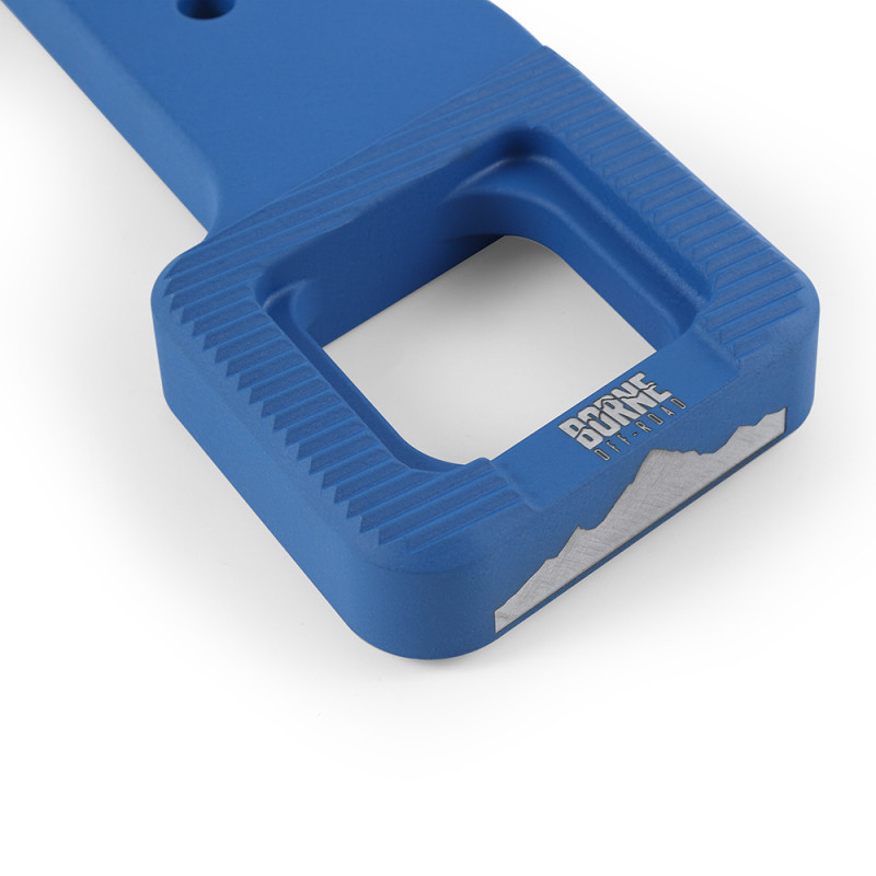 Borne Off-Road 2017+ Ford Raptor / 2009+ Ford F150 Borne Off-Road Billet Tow Hooks - Blue - BNTH-F150-17BL