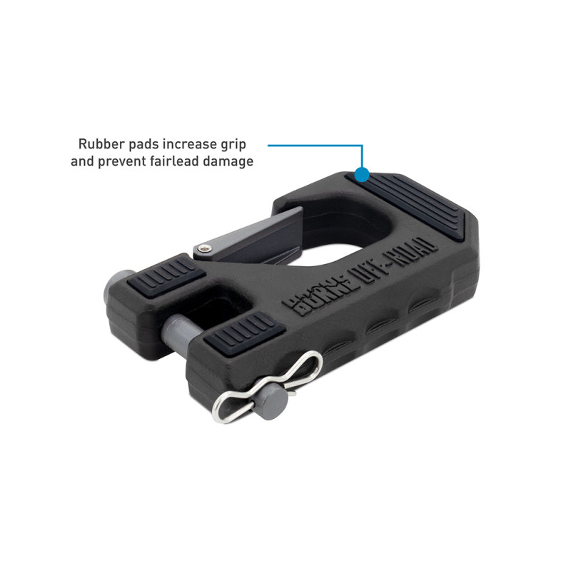 Borne Off-Road 10K Winch - Blue Synthetic Rope - BNWN-10-SBL