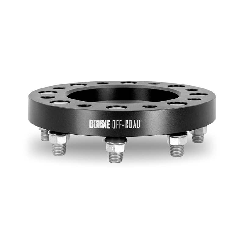 Borne Off-Road Wheel Spacers - 8X170 - 125 - 32mm - M14 - Black - BNWS-002-320BK