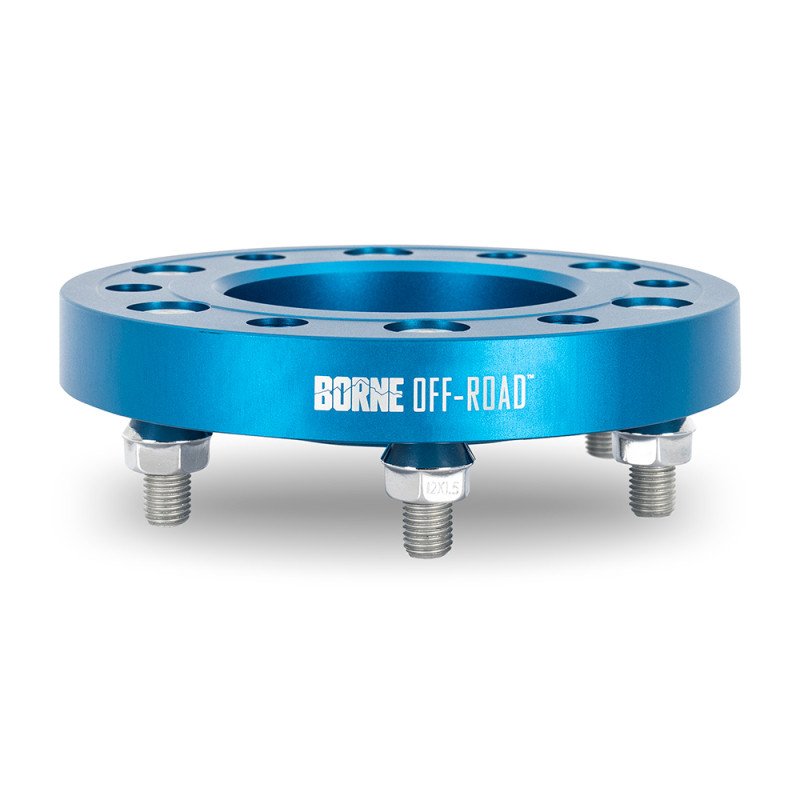 Borne Off-Road Wheel Spacers 5x150 110.1 32 M14 Blue - BNWS-010-320BL