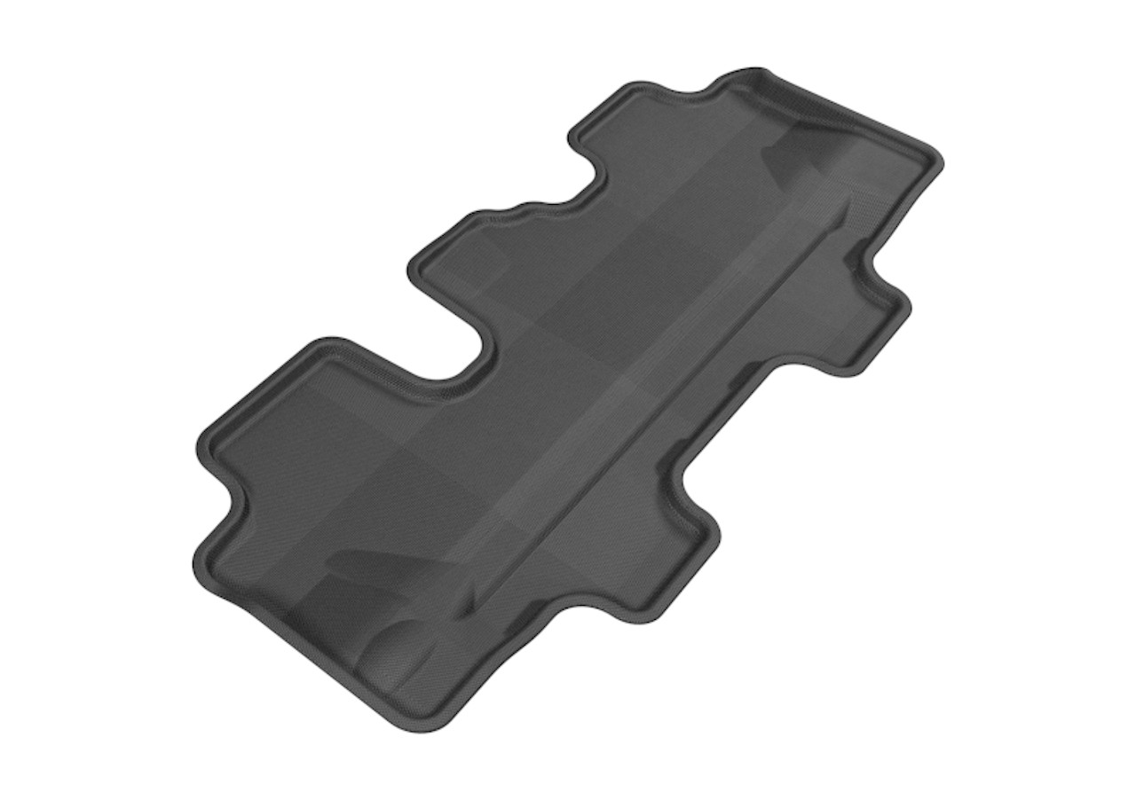 3D MAXpider 2011-2013 Kia Sorento 7-Seats Kagu 3rd Row Floormats - Black - L1KA00931509