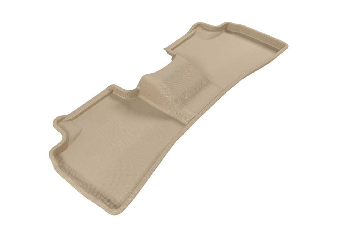 3D MAXpider 2010-2013 Kia Forte Kagu 2nd Row Floormats - Tan - L1KA01021502