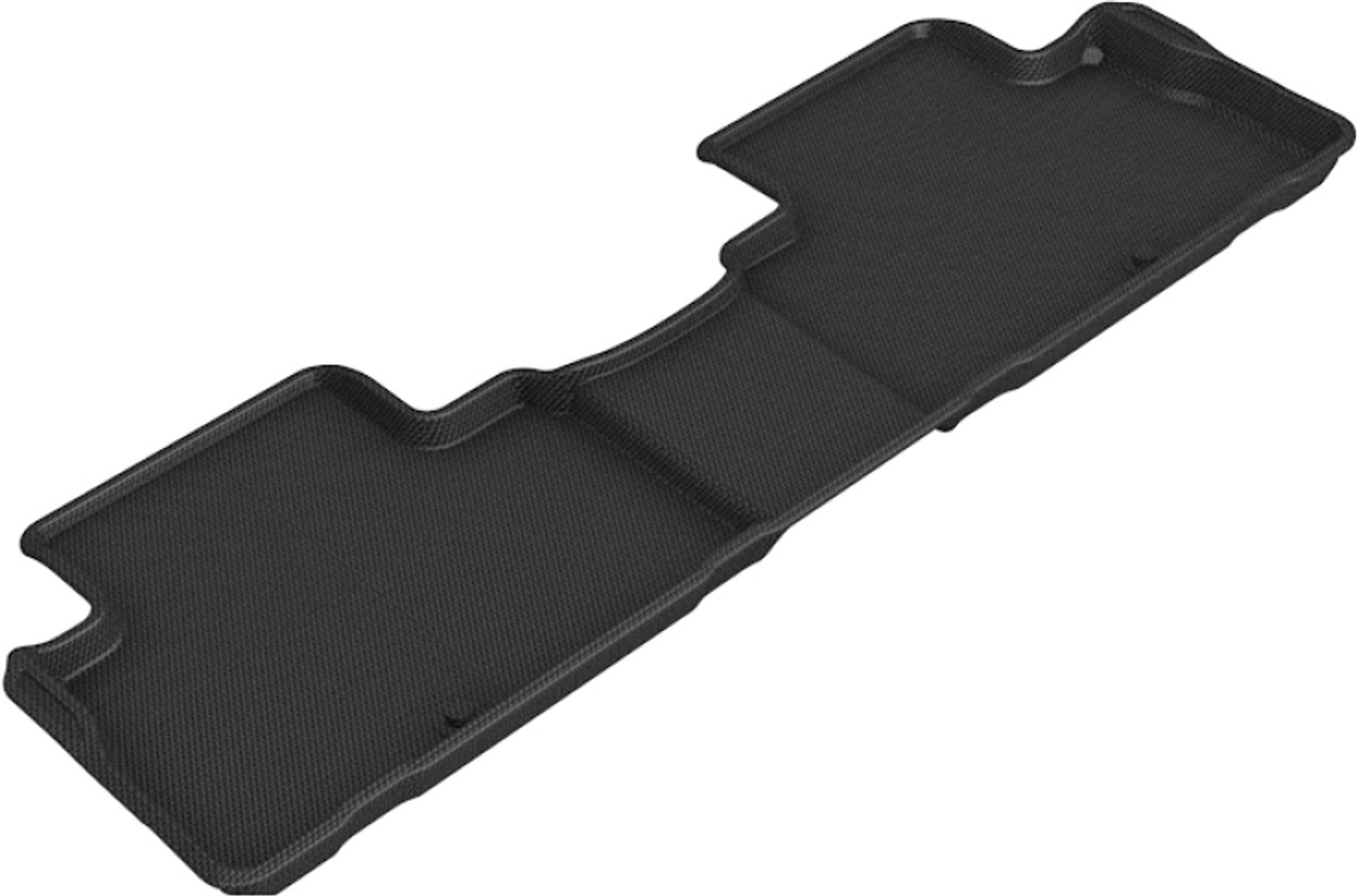 3D MAXpider 2020 Kia Telluride Kagu 2nd Row Floormats - Black - L1KA05121509