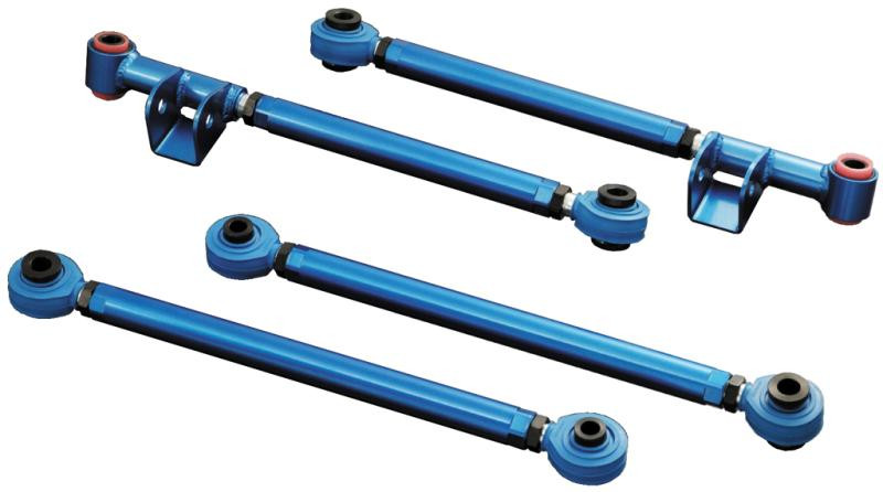 Cusco Lateral Link Kit - Rear Rear Side Adjustable +15/-5mm Range Subaru Impreza (GC8) - 660 474 LB Photo - Primary