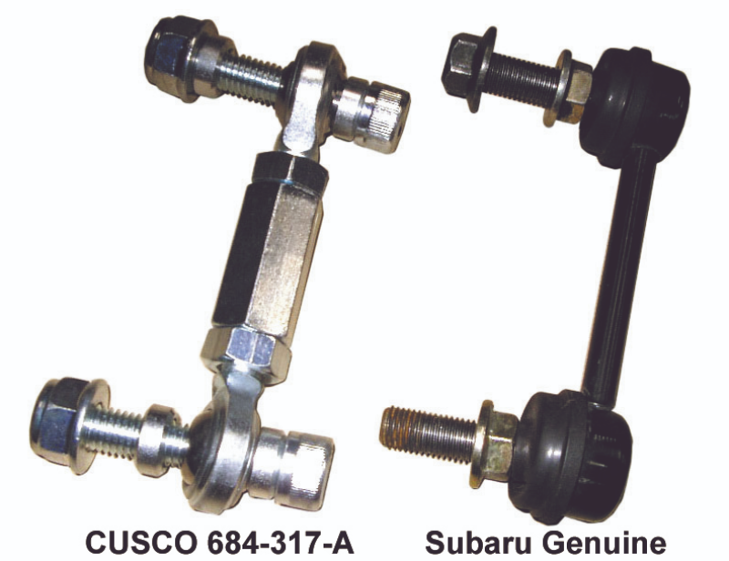 Cusco Sway Bar Link Rear Pillow Ball Fixed Length Non-Adjustable BP9 Legacy-GT - 684 317 A User 1