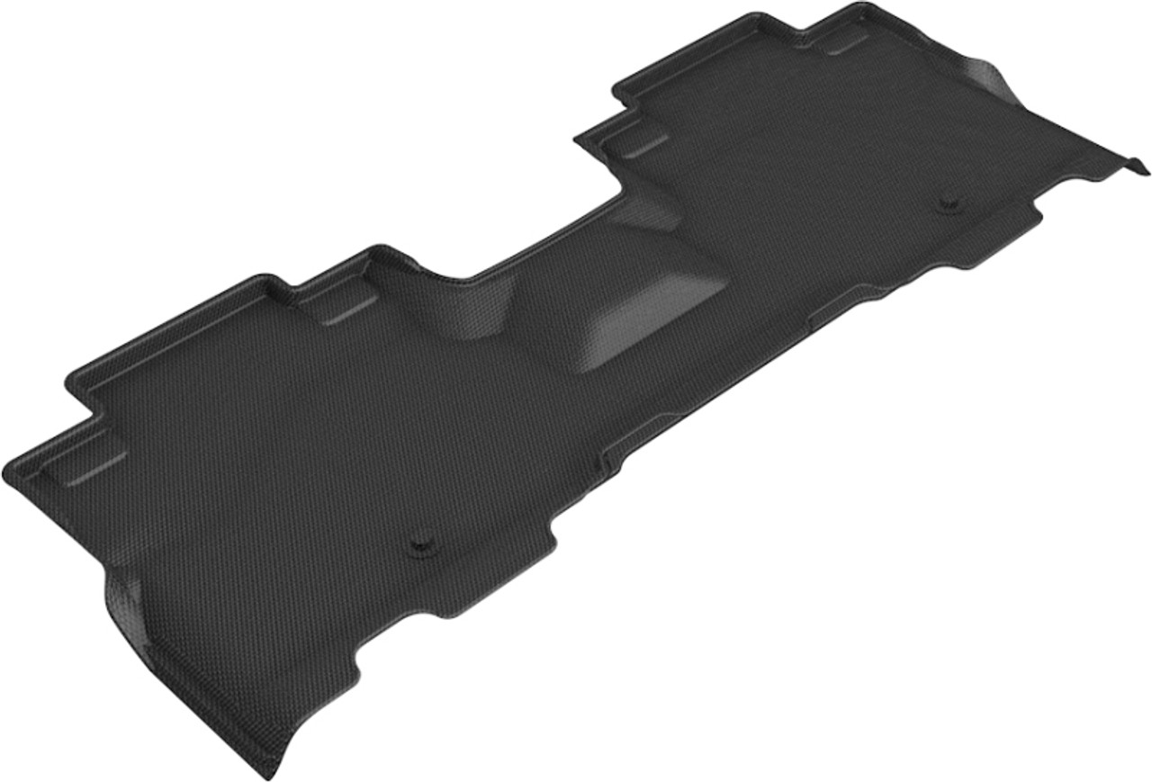 3D MAXpider 2018-2020 Lincoln/Ford Navigator/Expedition Kagu 2nd Row Floormats - Black - L1LC01221509