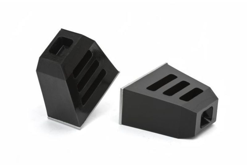 Daystar Single Stud Competition Style Bump Stop 4.5 Inch Tall 4.5 Inch Long 2.5 Inch - KU09009BK