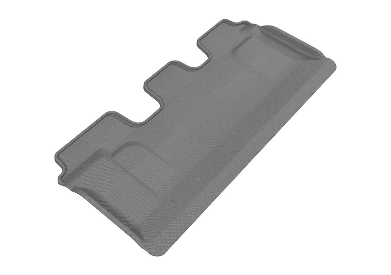 3D MAXpider 2008-2020 Lexus/Toyota LX/Land Cruiser Kagu 3rd Row Floormats - Gray - L1LX03731501