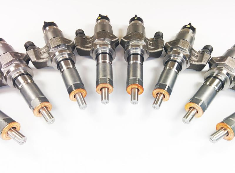 DDP 01-04 Chevrolet Duramax 6.6L LB7 Reman Injector Set - 100hp (60% Over) - DDP LB7-100