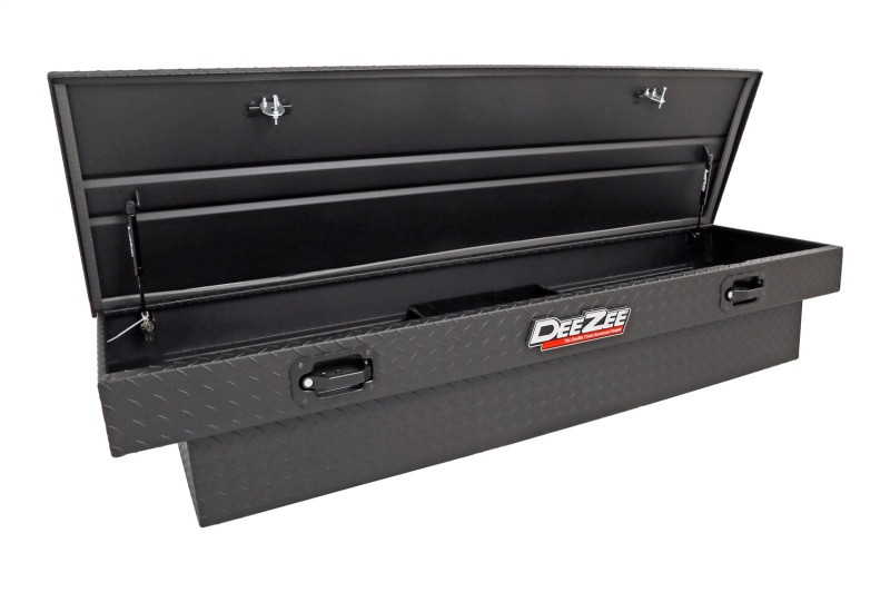 Deezee Universal Tool Box - Red Crossover - Single Lid Black BT (Txt Blk) - DZ10170TB