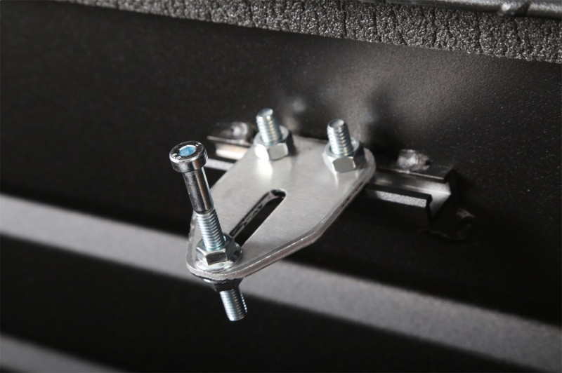 Deezee Universal Tool Box - Red Crossover - Single Lid Black BT (Txt Blk) - DZ10170TB