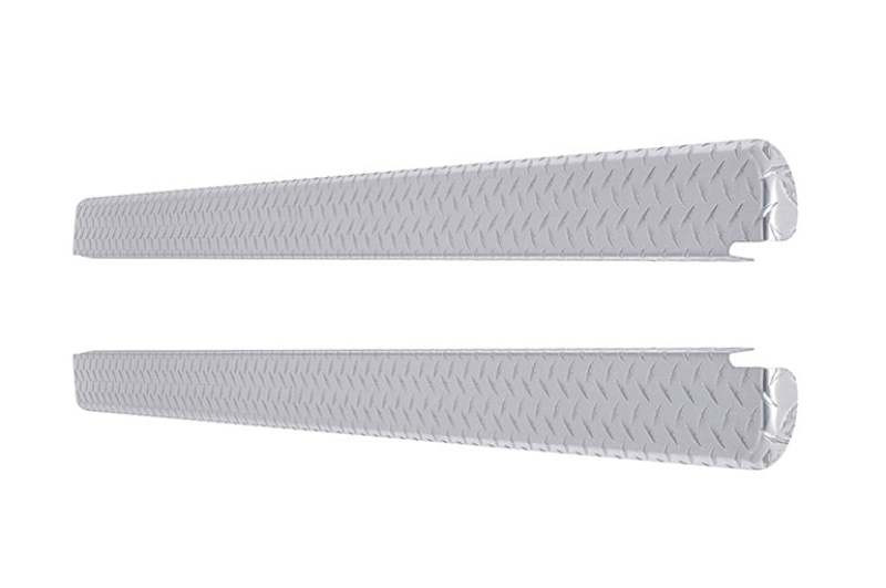 Deezee 99-07 Chevrolet Silverado/Sierra Bed Cap Wrap Brite-Tread Aluminum 8Ft Bed - DZ11991