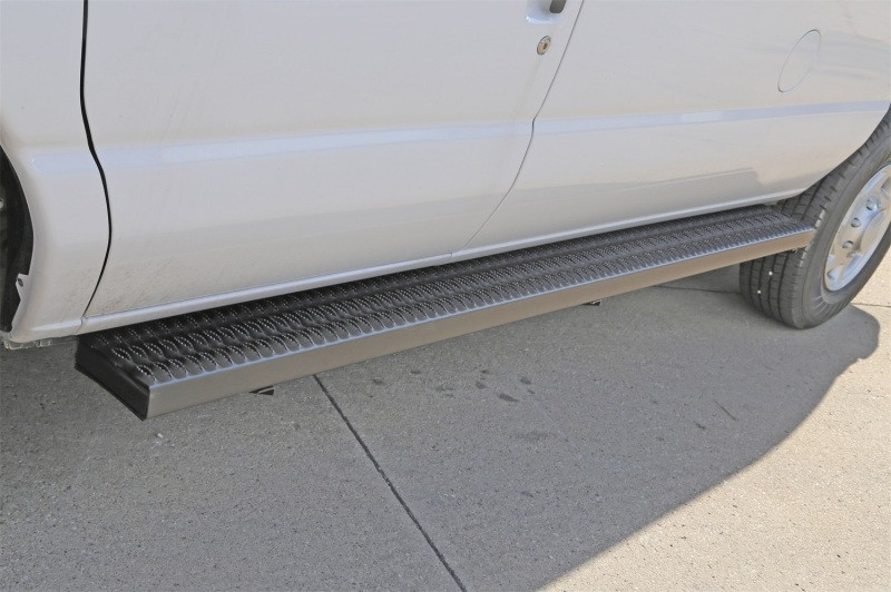 Deezee Universal Running Board Rough Step (55In Steel) - DZ15301S