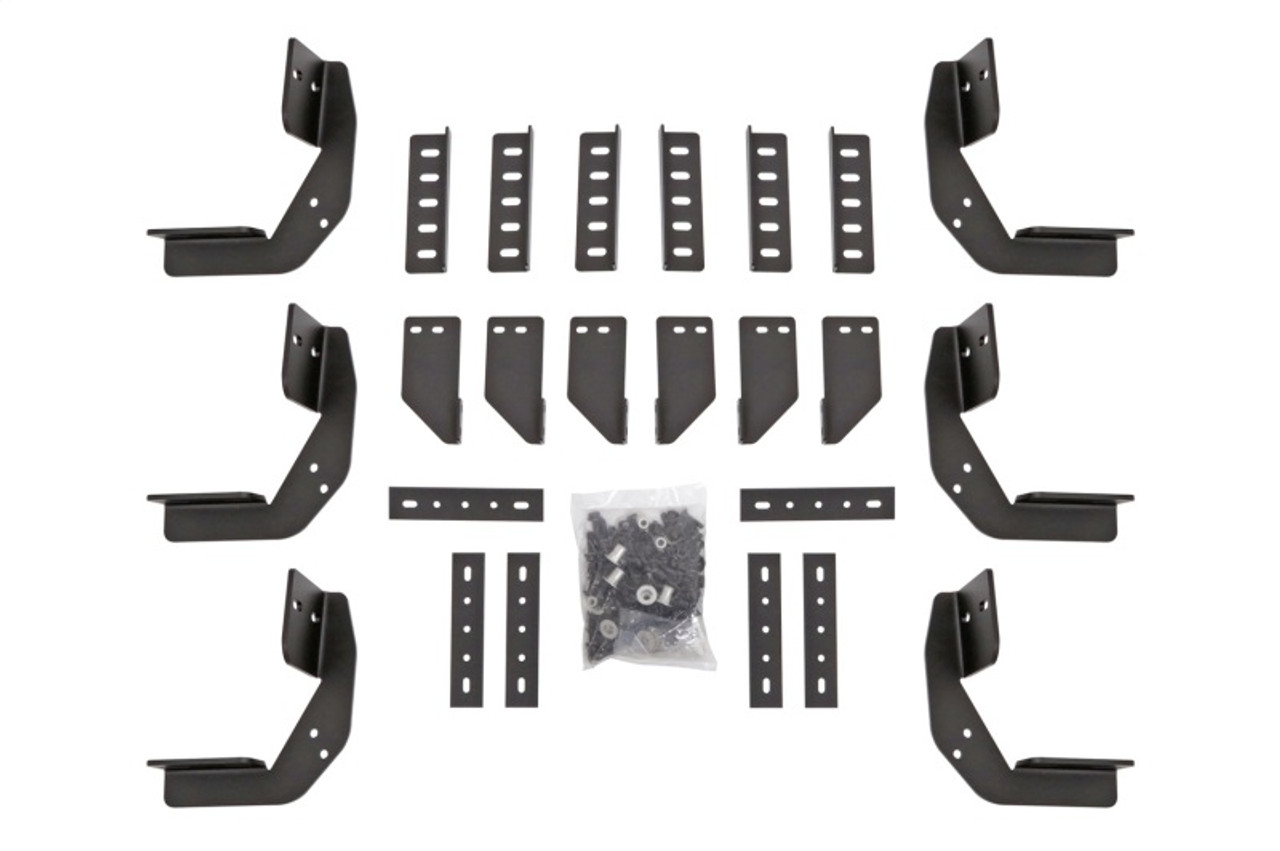 Deezee 13-23 Dodge Ram Running Board Rough Step Bracket Kit - DZ15336
