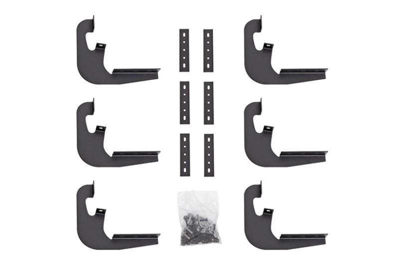 Deezee 19-23 Chevrolet Silverado Running Board Rough Step Bracket Kit - DZ15340