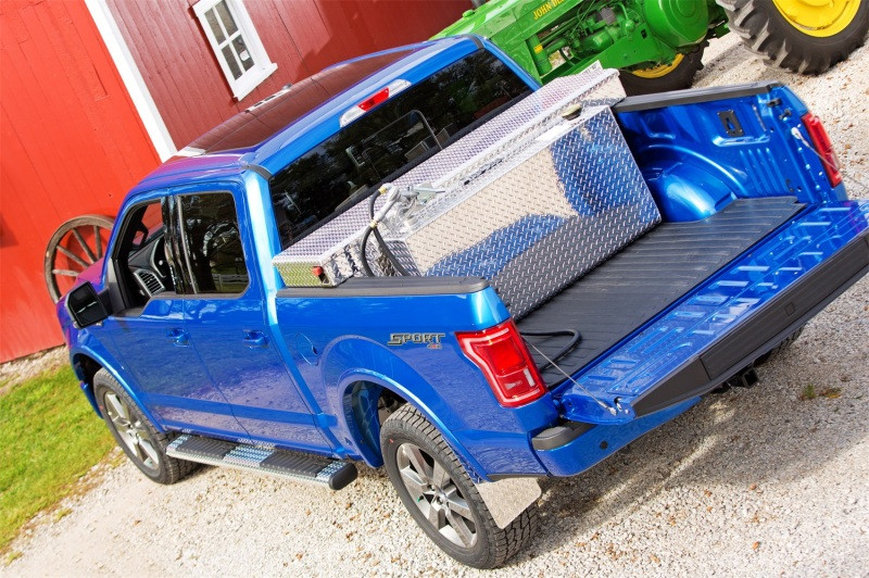 Deezee Universal Tubes - 6In Oval - Brite Tread Aluminum (ExtCab) - DZ16411