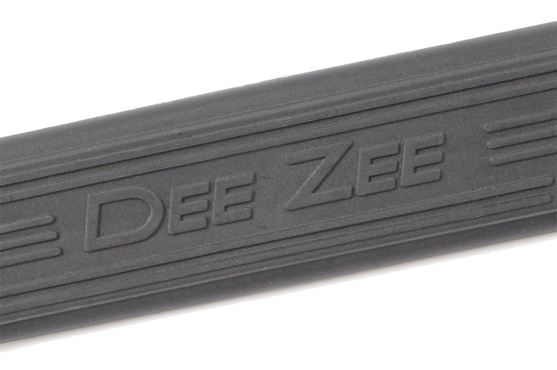 Deezee Universal Tubes - 3In Round Universal - Black Steel ExtCab - DZ3700291