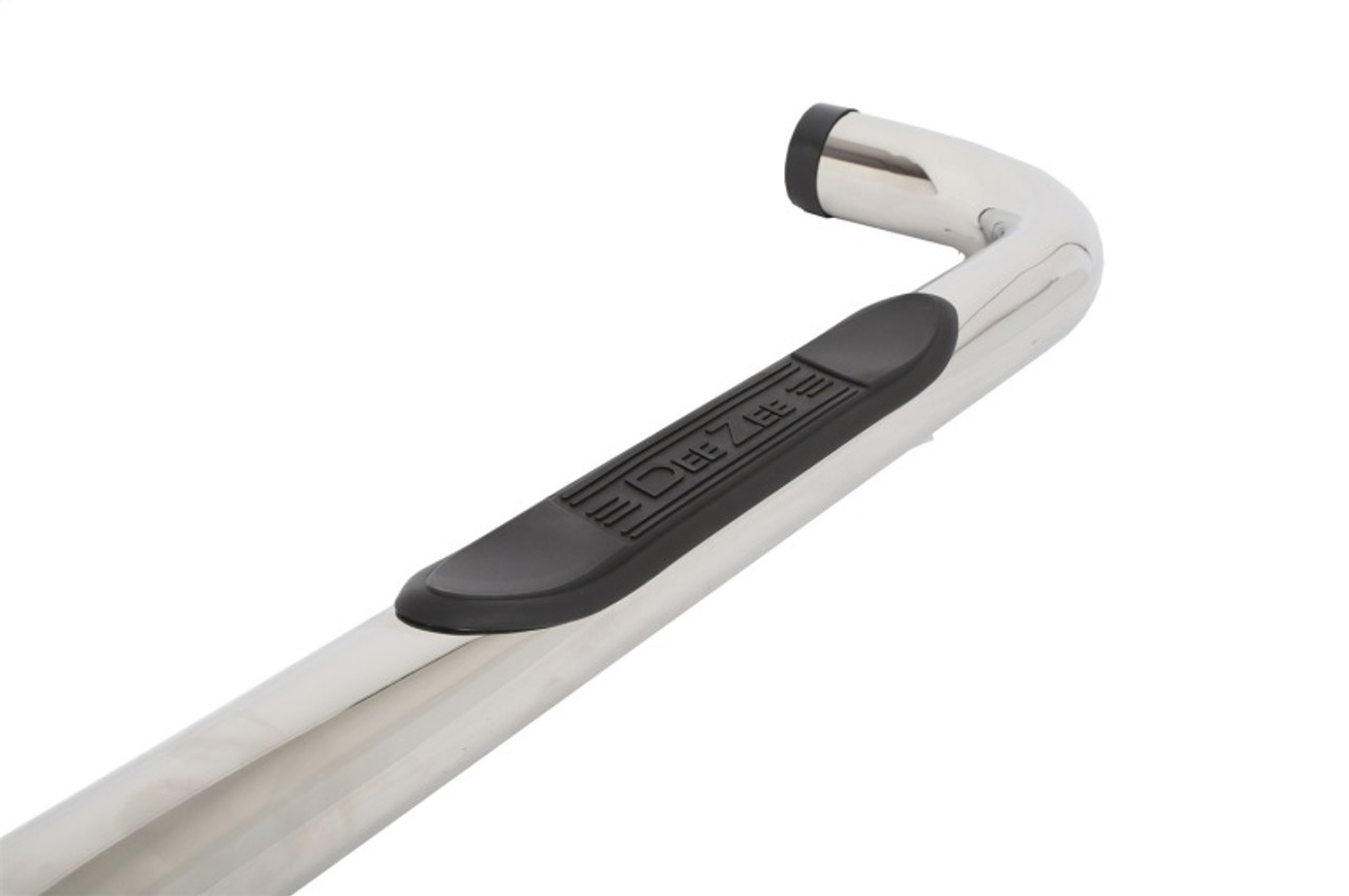 Deezee 14-18 Chevrolet Silverado Tubes - 3In Round Stainless Polished ExtCab - DZ372523