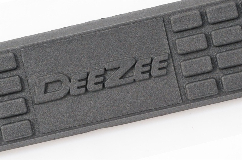 Deezee 15-2022 Ford F150/SuperDuty Tubes - 3In Round Black Steel SuperCab - DZ374291