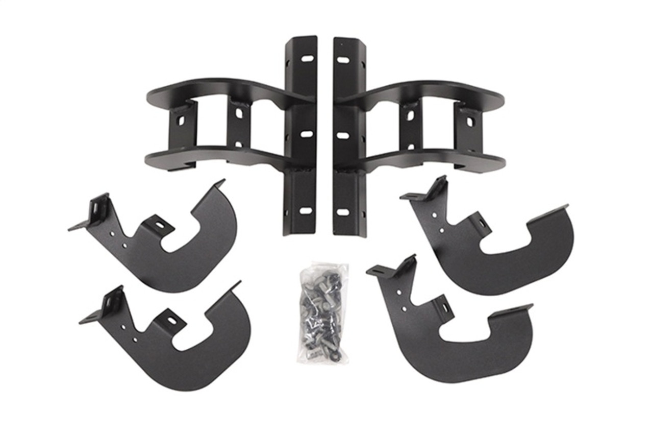 Deezee 19-23 Chevrolet Silverado Running Board Hex Bed Access Bracket Kit - DZ66340W