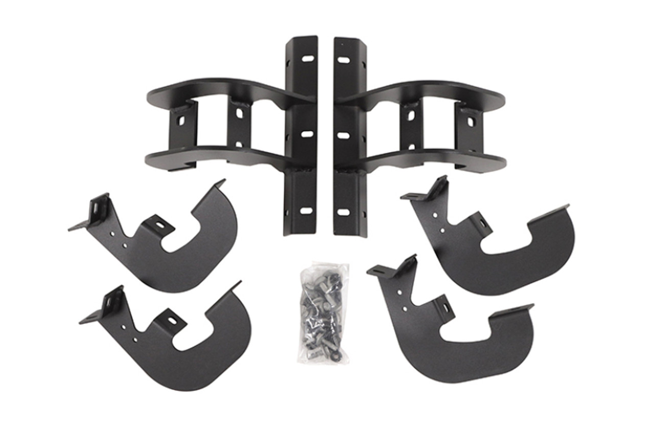 Deezee 19-23 Chevrolet Silverado Running Board Hex Bed Access Bracket Kit - DZ66340W