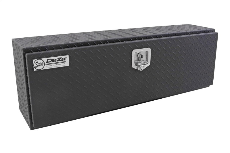 Deezee Universal Tool Box - Specialty 48In Topsider Black BT Alum (Txt Blk) - DZ70TB