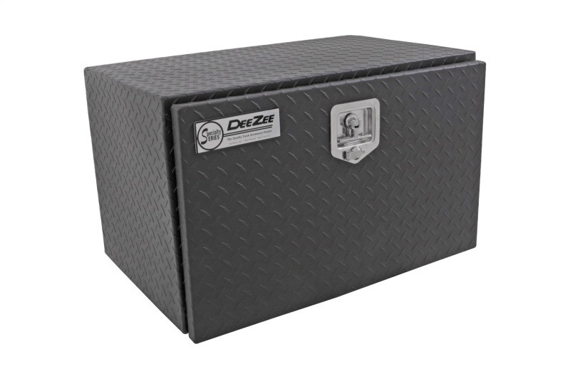 Deezee Universal Tool Box - Specialty Underbed Black BT Alum 30X20X18 (Txt Blk) - DZ74TB
