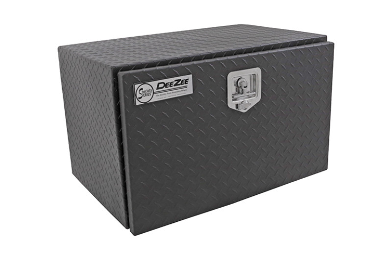 Deezee Universal Tool Box - Specialty Underbed Black BT Alum 30X20X18 (Txt Blk) - DZ74TB